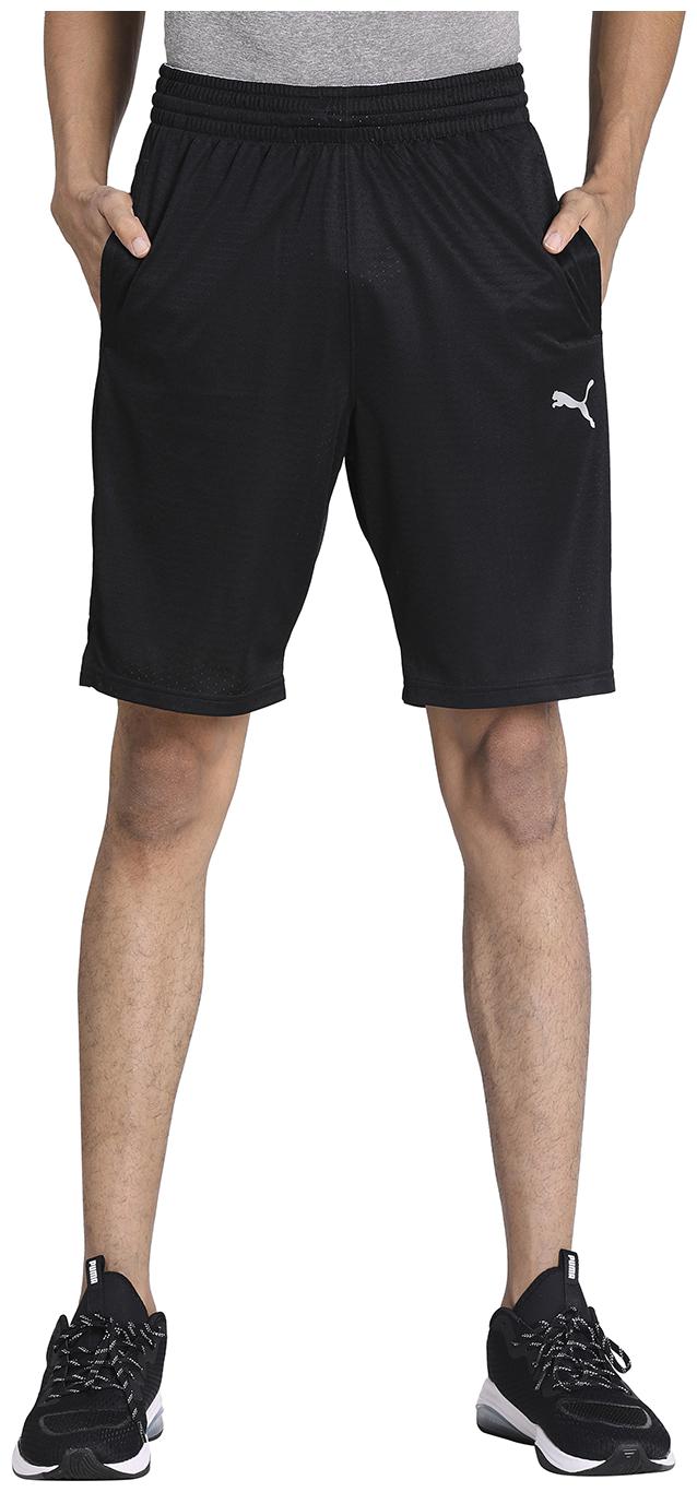 

Puma Men Black Regular Fit Regular Shorts