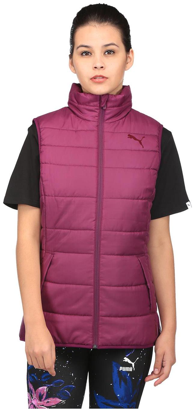 

Puma Women Striped Regular Jacket - Pink