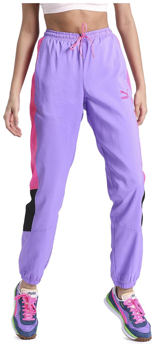 

Puma Polyester Solid Purple TFS OG Retro Joggers For Women