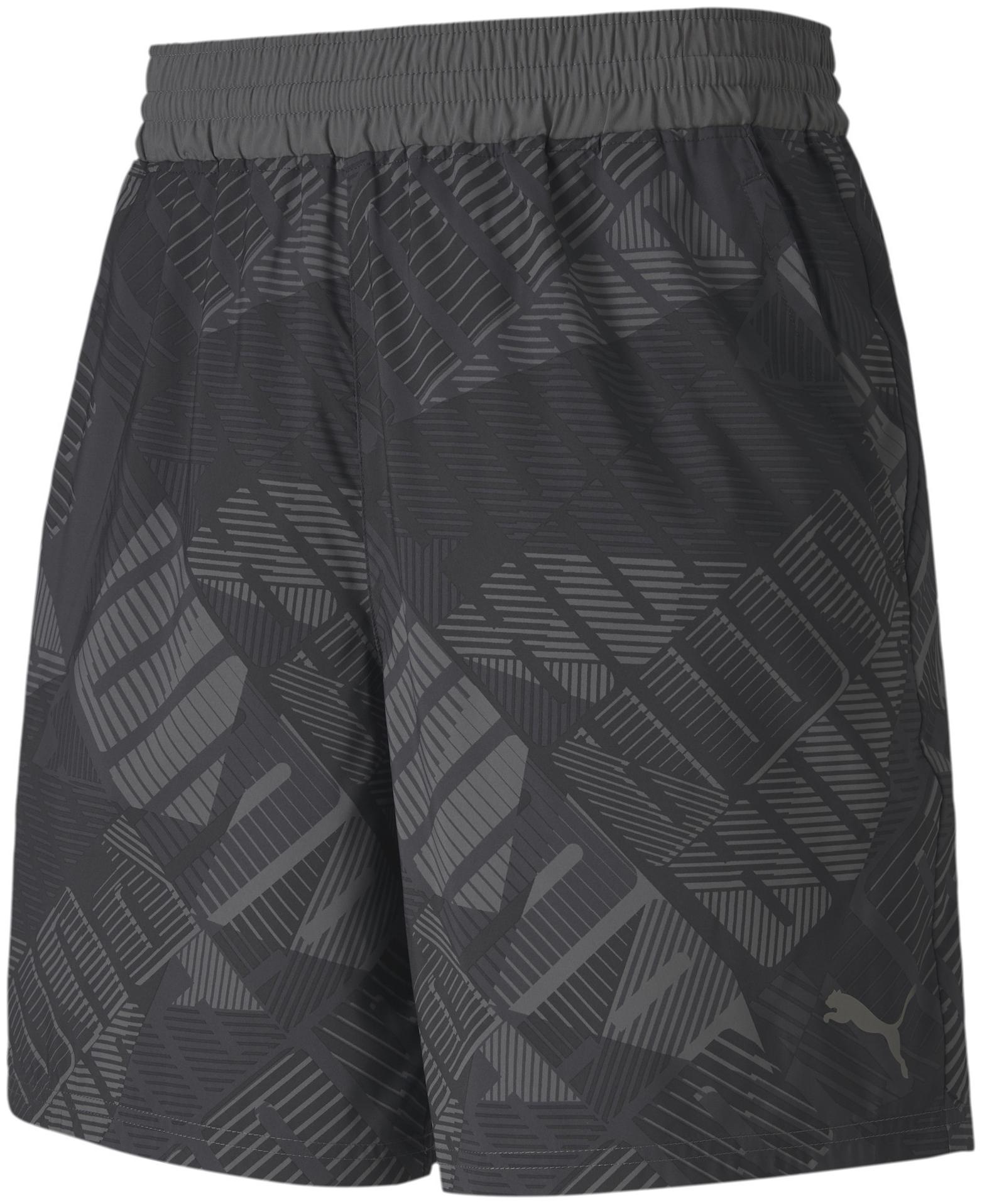 

Puma Men Grey Regular Fit Regular Shorts