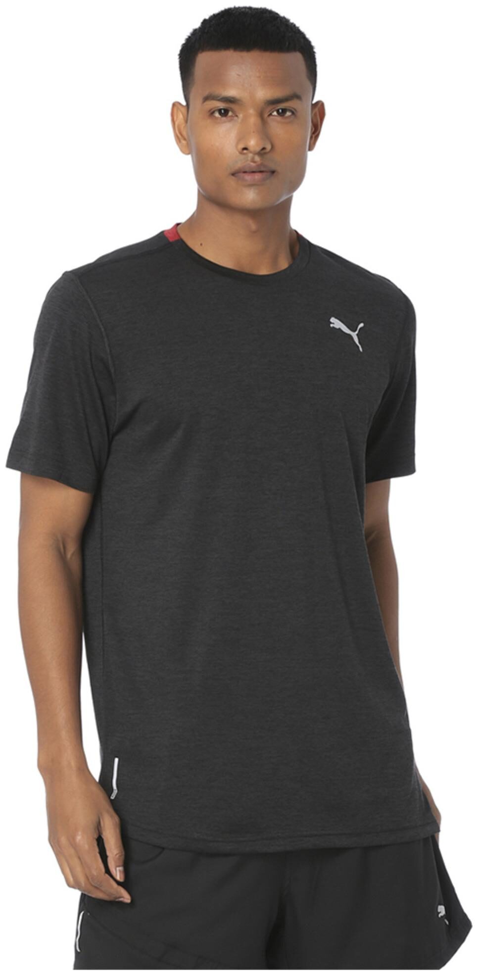 

Puma Men Black Regular fit Polyester Round neck T-Shirt - Pack Of 1