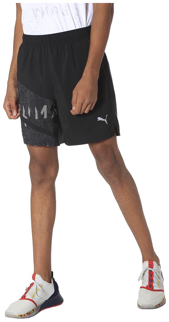 

Puma Men Black Regular Fit Regular Shorts