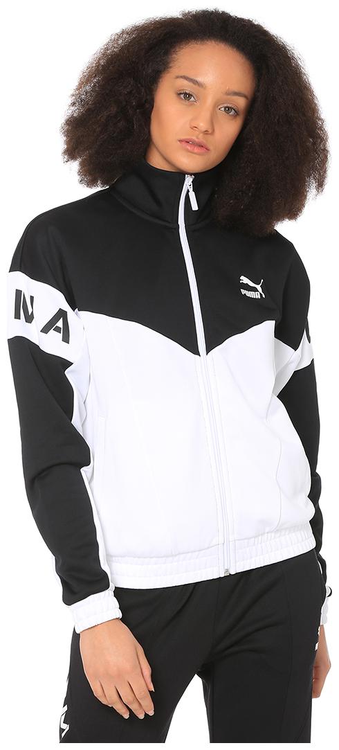 

Puma Women Colorblocked Regular Jacket - White
