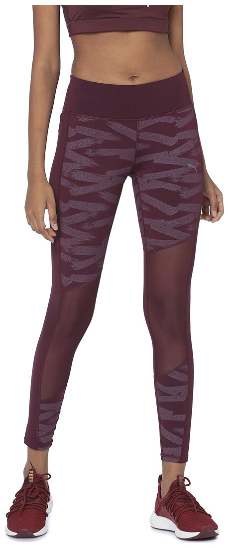 

Puma Printed Tights - Maroon