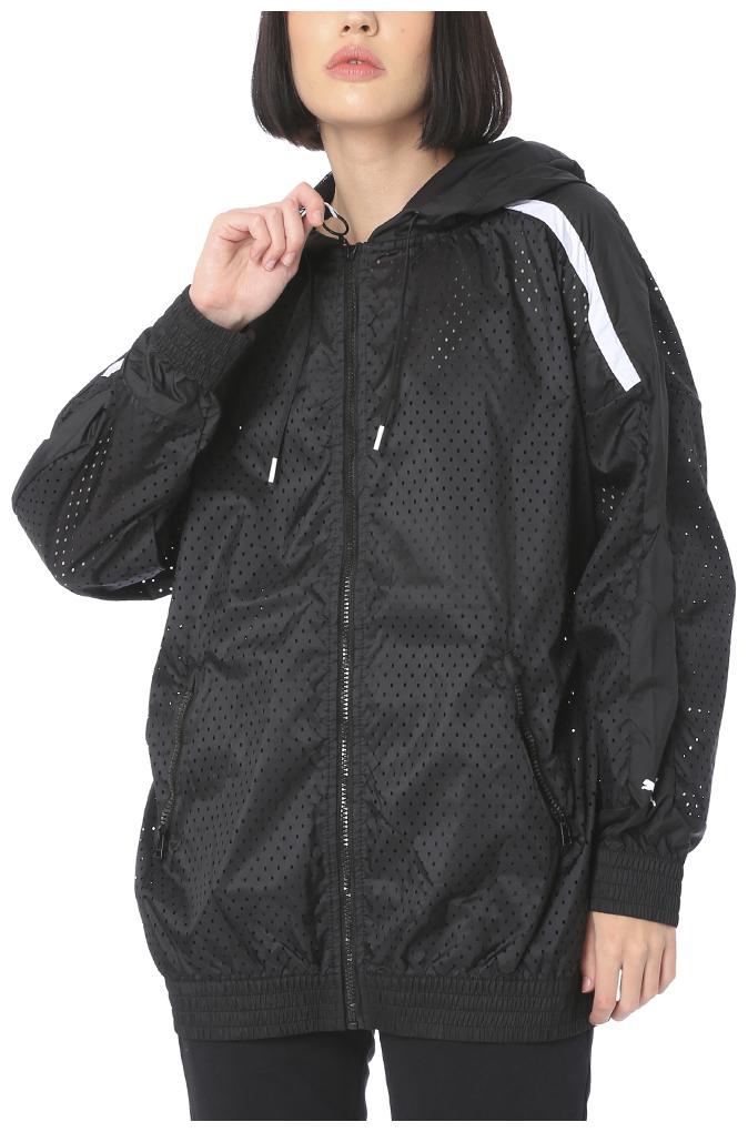 

Puma Women Solid Regular Jacket - Black