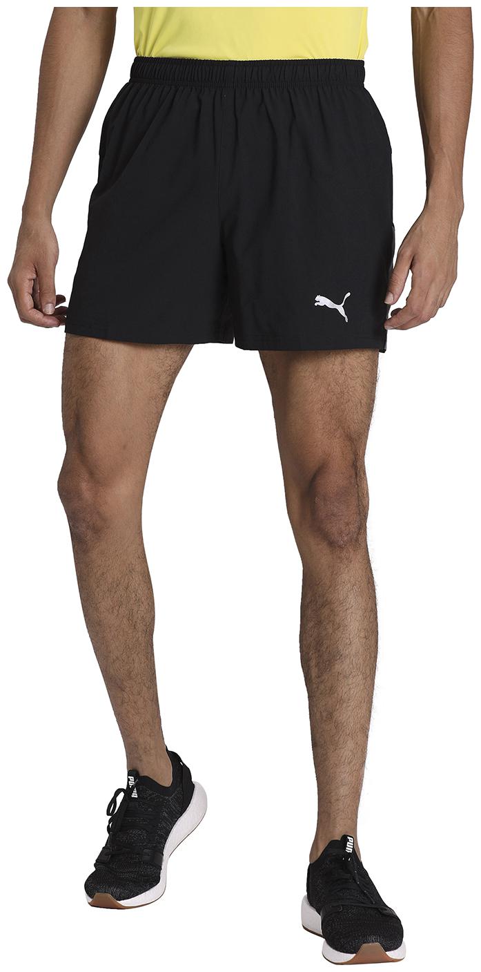 

Puma Men Black Regular Fit Regular Shorts