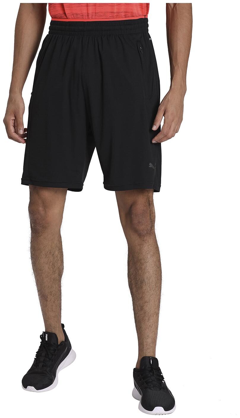 

Puma Men Black Regular Fit Regular Shorts