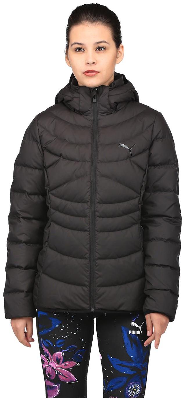 

Puma Women Solid Regular Jacket - Grey