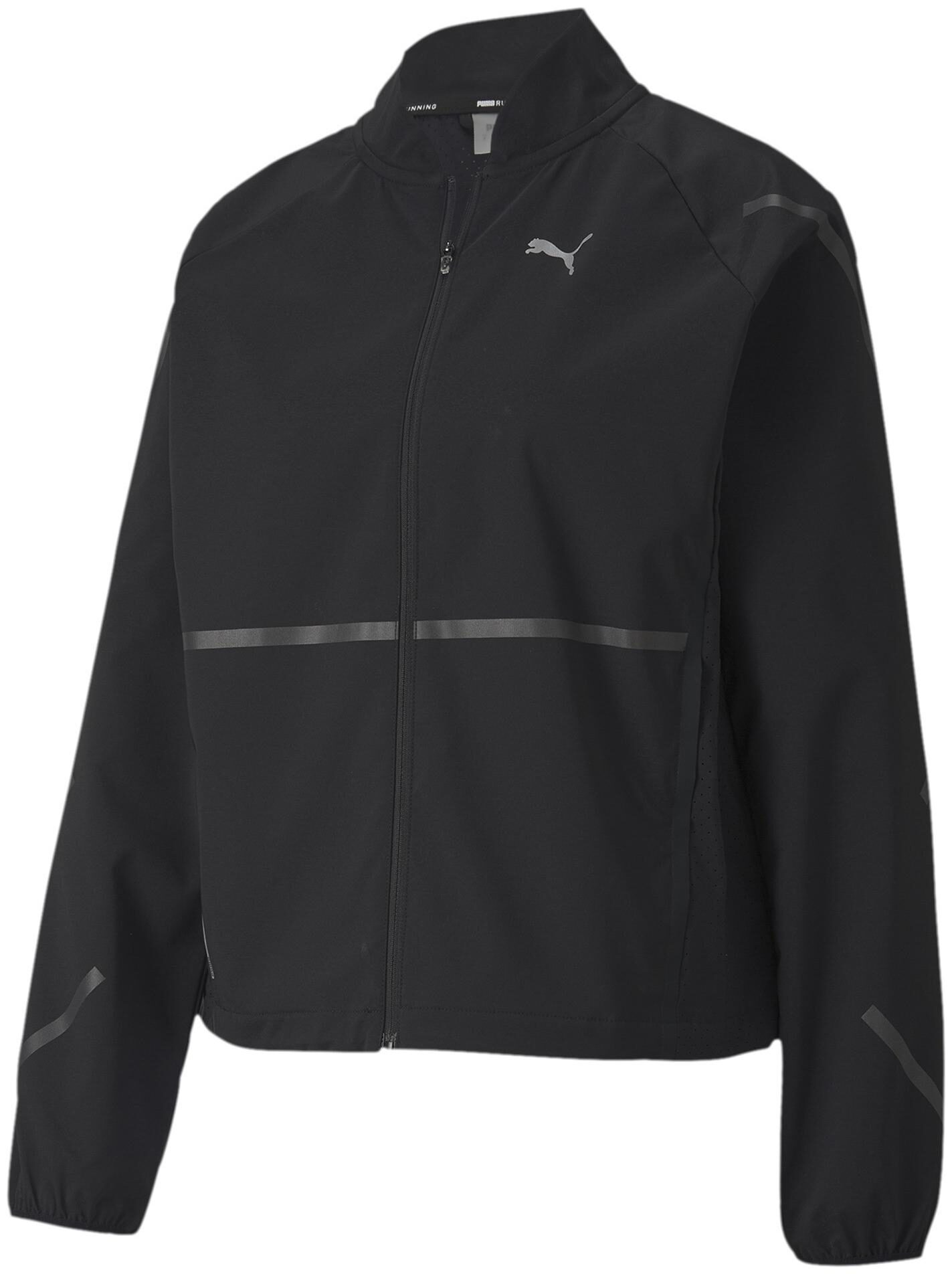 

Puma Women Solid Sports Jacket - Black