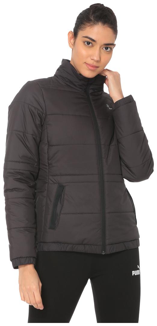 

Puma Women Solid Regular Jacket - Black