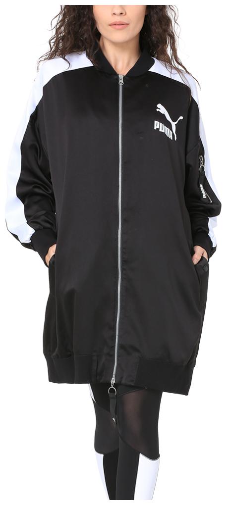 

Puma Women Solid Bomber Jacket - Black
