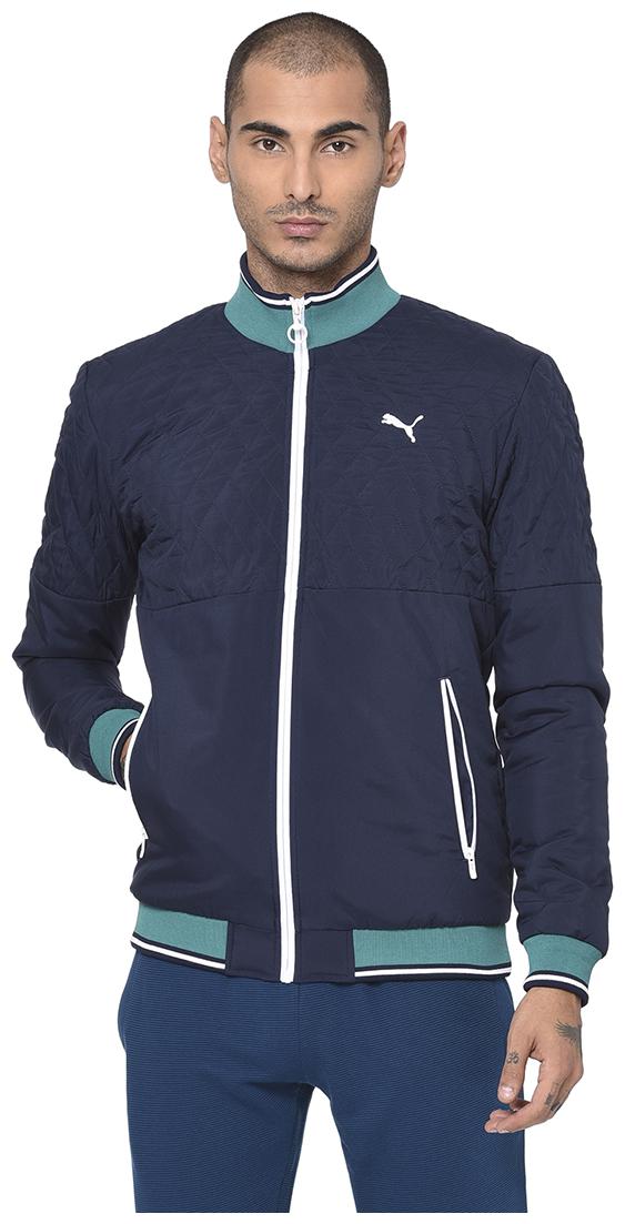 

Puma Polyester Men Blue Quilted Jacket