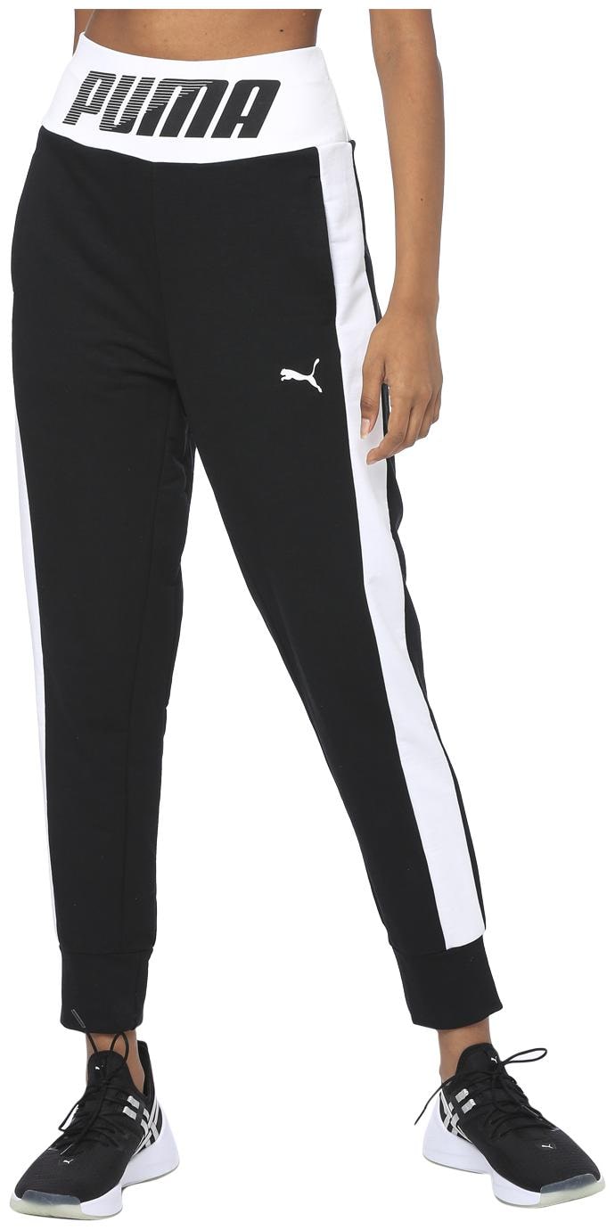

Puma Polyester Black Printed Joggers For Women