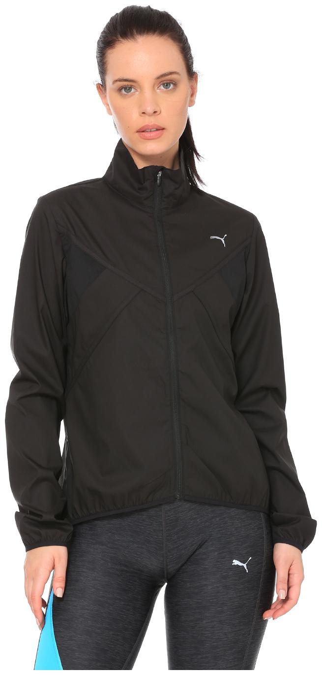 

Puma Women Solid Regular Jacket - Black