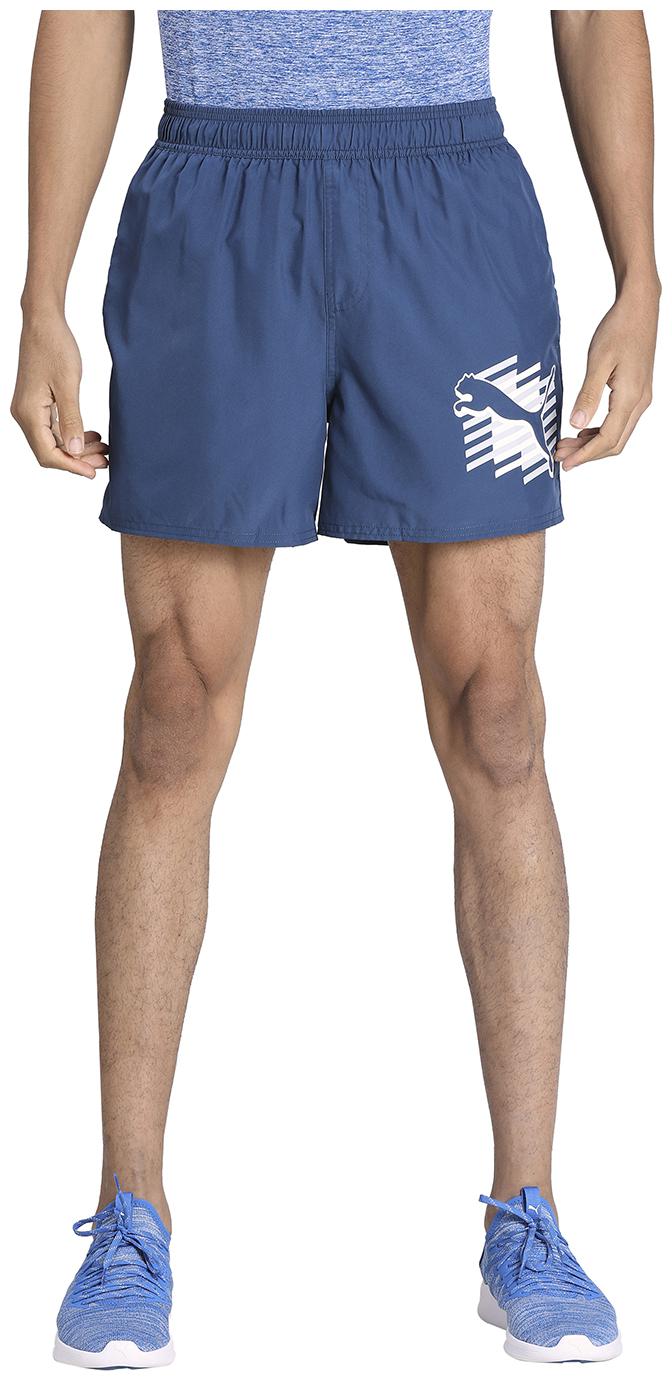 

Puma Men Blue Regular Fit Regular Shorts