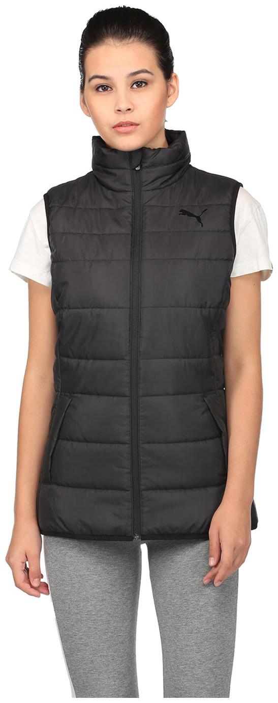 

Puma Women Solid Regular Jacket - Grey