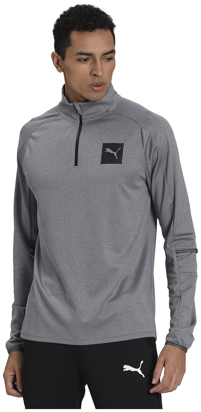 

Puma Men Grey High neck Sweatshirt