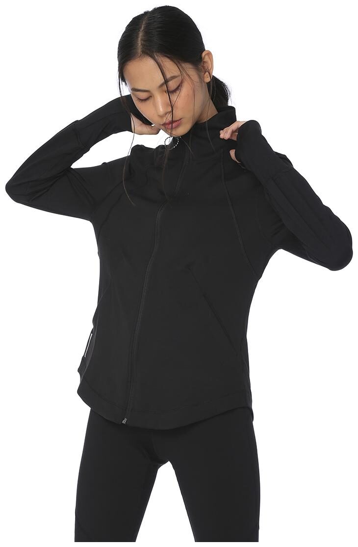 

Puma Women Solid Sports Jacket - Black