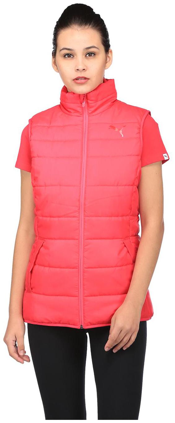 

Puma Women Solid Regular Jacket - Pink