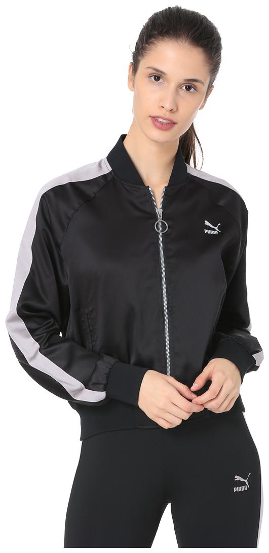 

Puma Women Solid Regular Jacket - Black