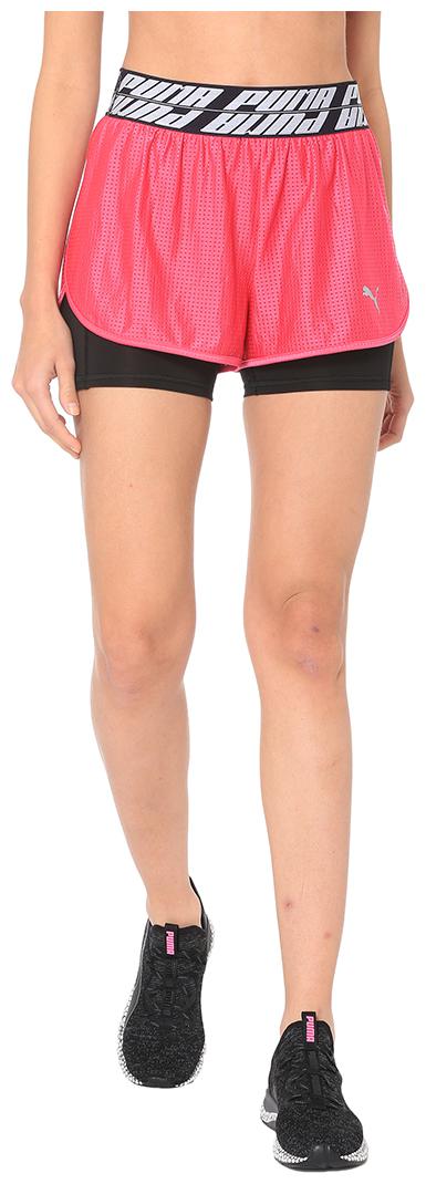 

Puma Women Solid Sport shorts - Pink