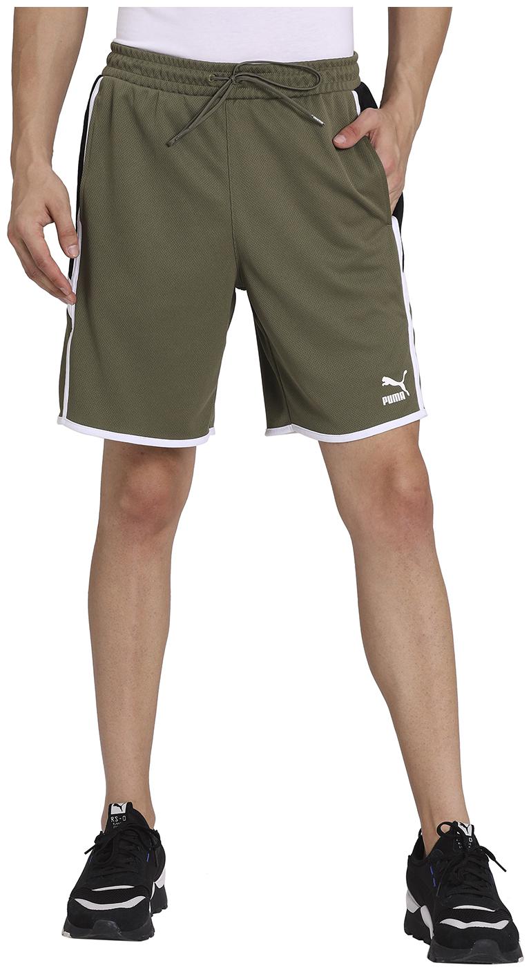 

Puma Men Green Regular Fit Regular Shorts