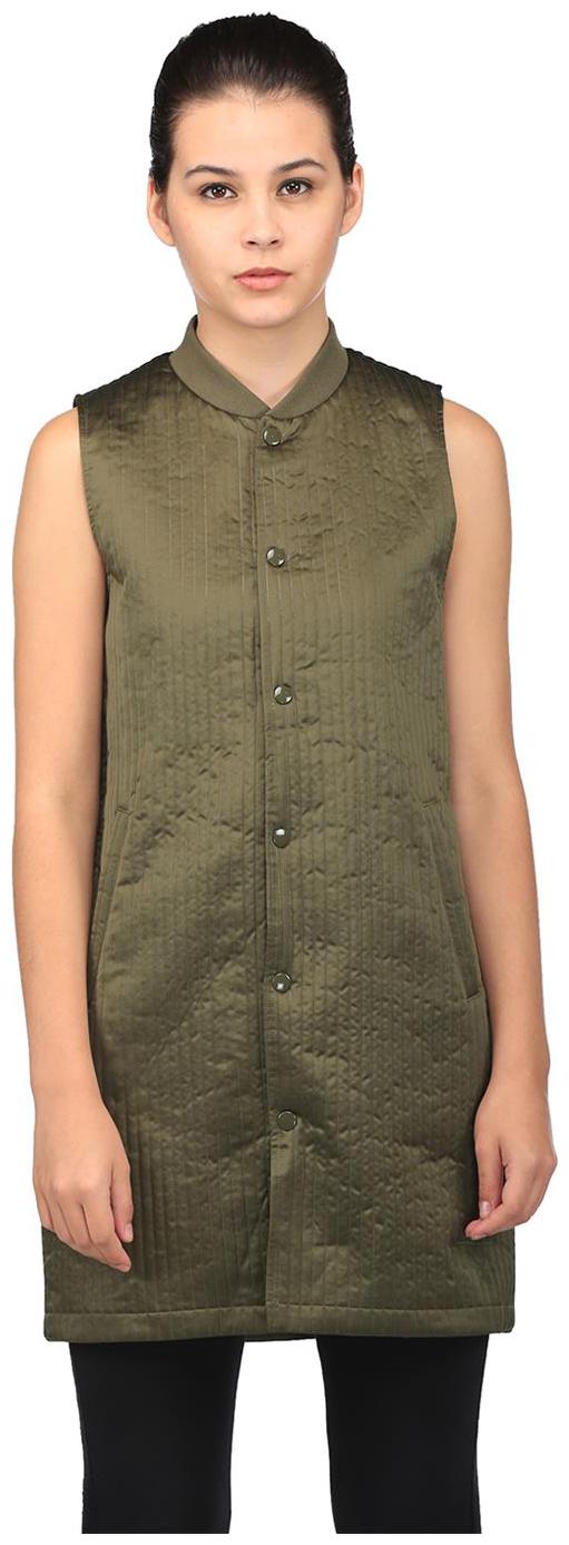 

Puma Women Solid Regular Jacket - Green