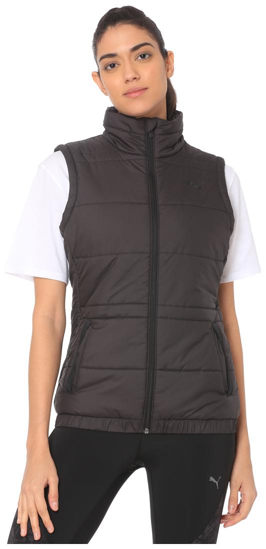 

Puma Women Solid Regular Jacket - Black
