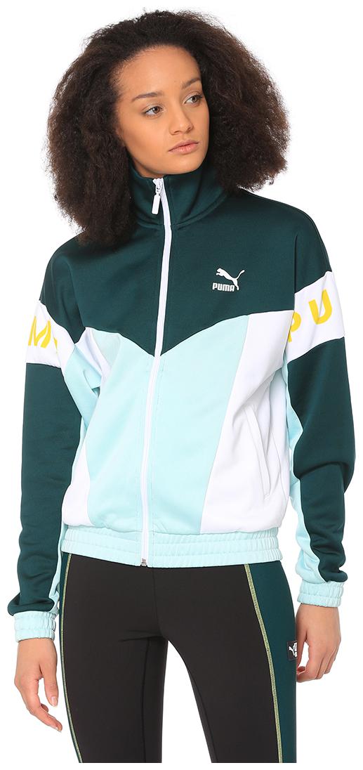 

Puma Women Colorblocked Regular Jacket - Green