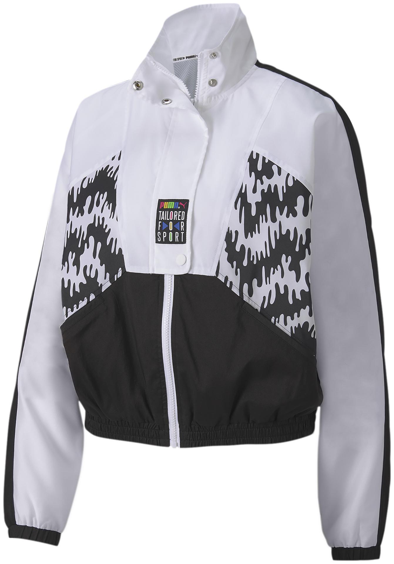 

Puma Women Printed Regular Jacket - Black