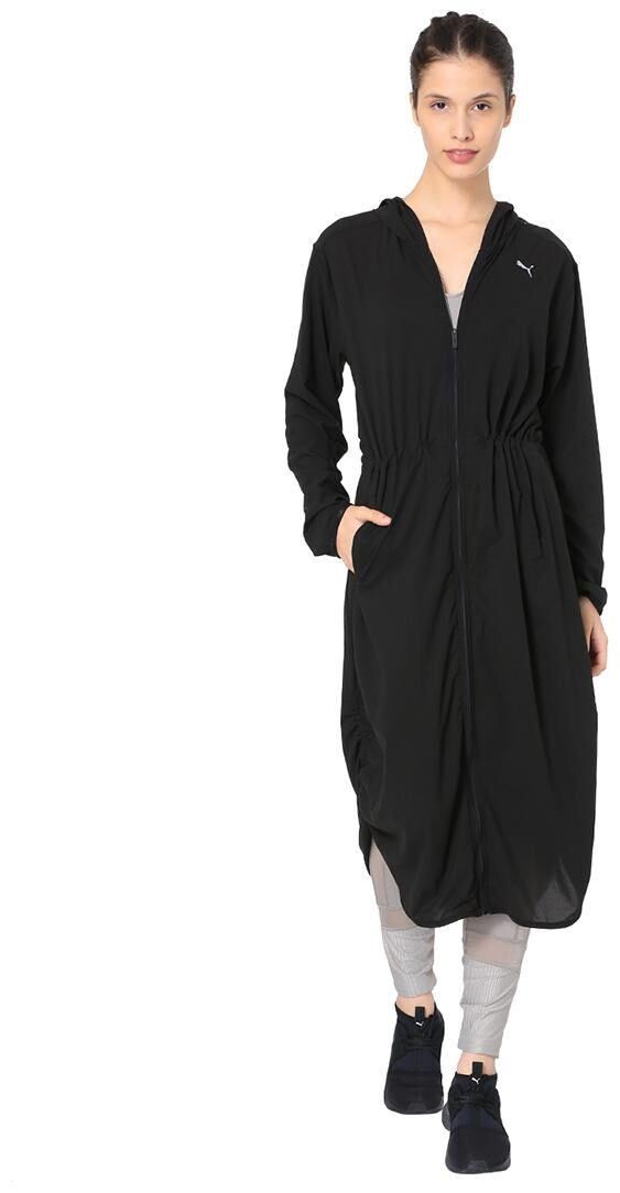 

Puma Women Black Regular fit Round neck Polyester T shirt