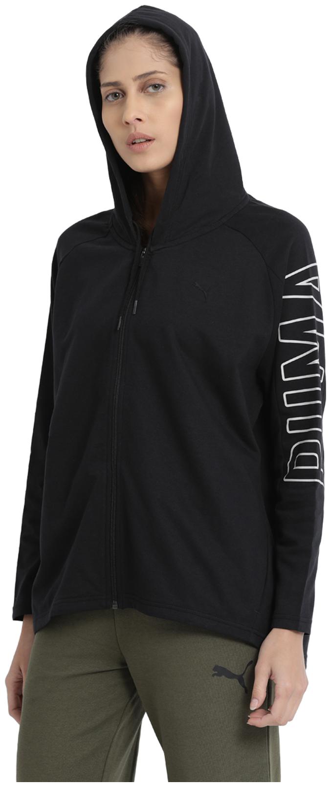 

Puma Women Solid Regular Jacket - Black