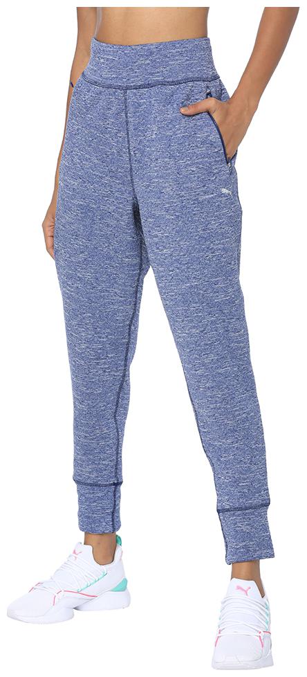 

Puma Women Regular fit Polyester Solid Track pants - Blue