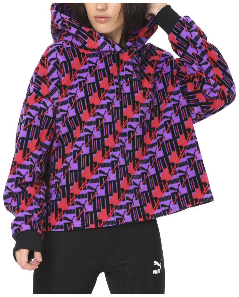 

Puma Women Solid Regular Jacket - Purple