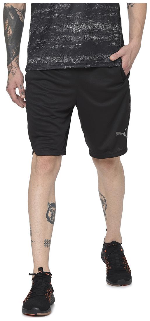 

Puma Men Black Regular Fit Regular Shorts