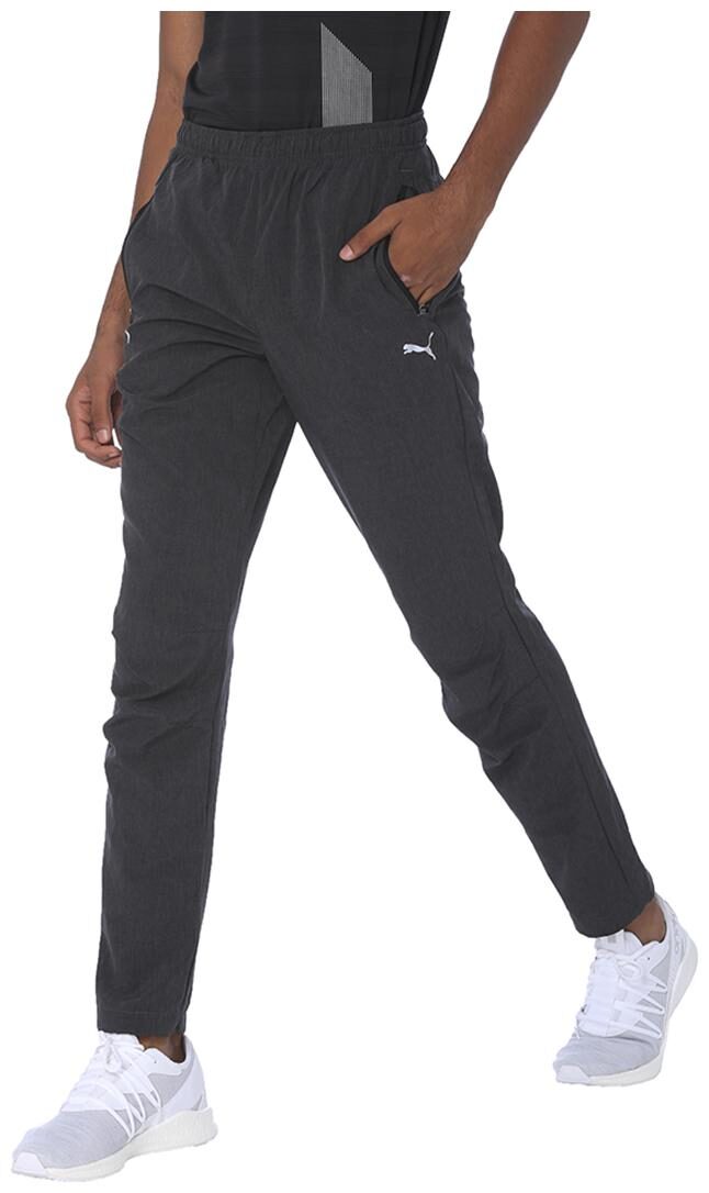 

Puma Men Grey Solid Regular fit Track pants