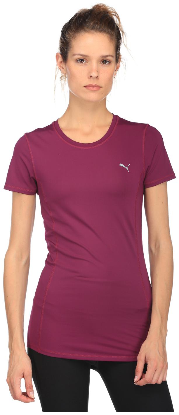 

Puma Women Solid Sports T-Shirt - Pink
