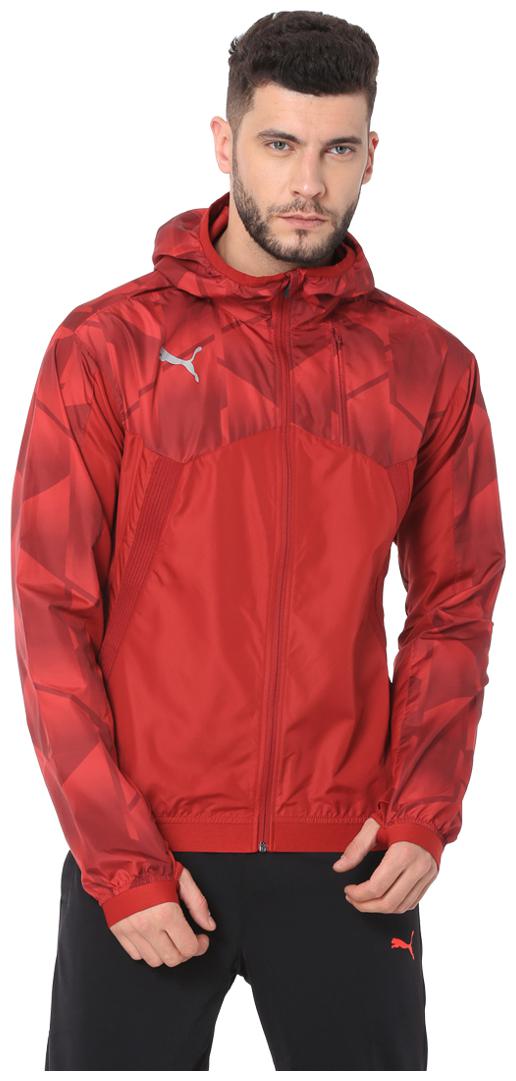 

Puma Men Red Printed Sports jacket