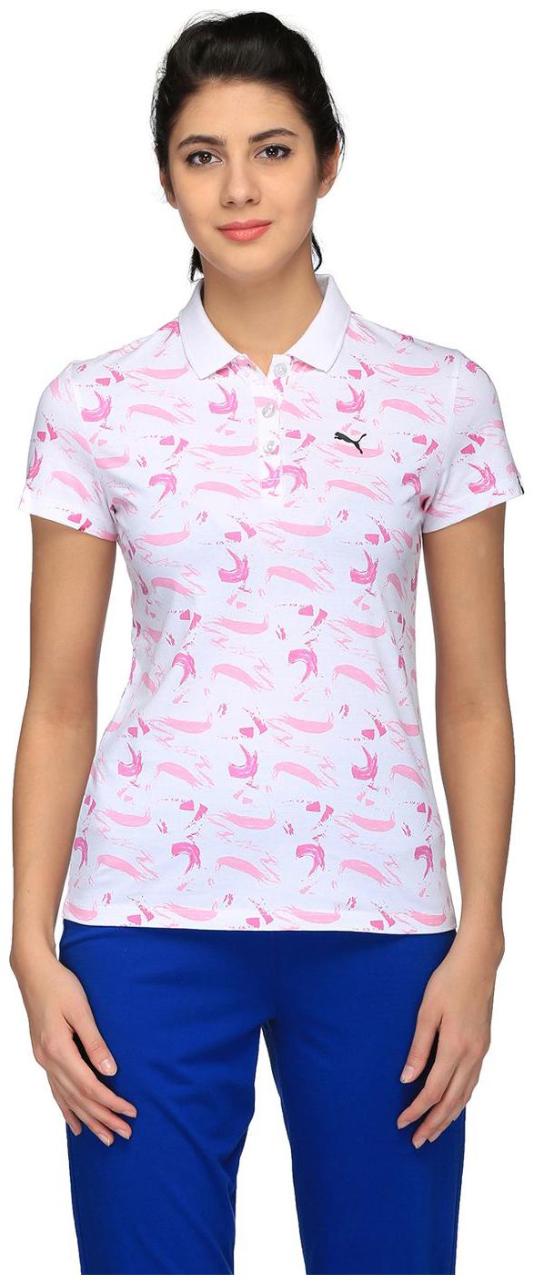 

Puma Women Printed Sports T-Shirt - White