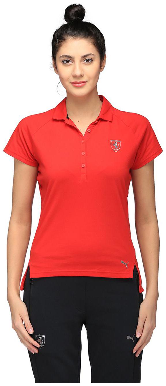 

Puma Women Solid Sports T-Shirt - Red