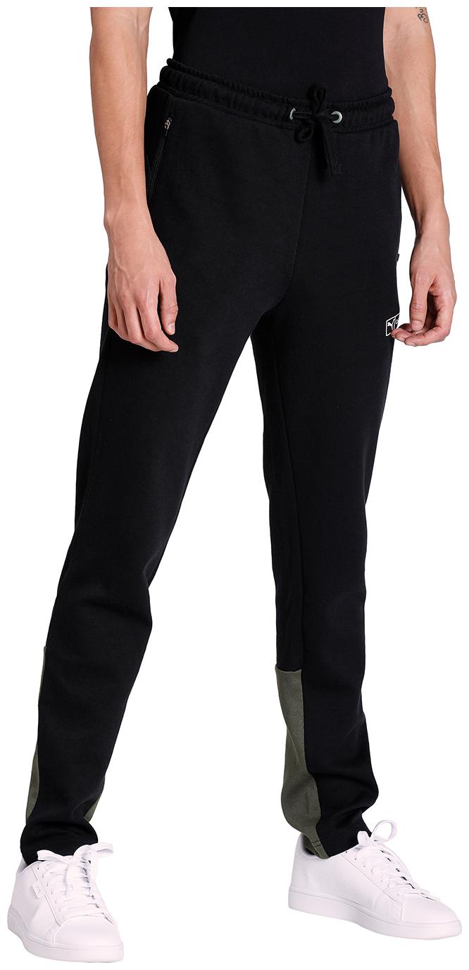 

Puma Men Black Solid Regular fit Track pants