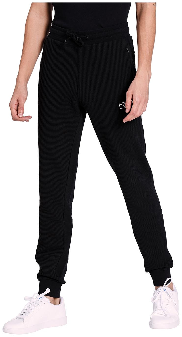 

Puma Men Black Solid Regular fit Joggers