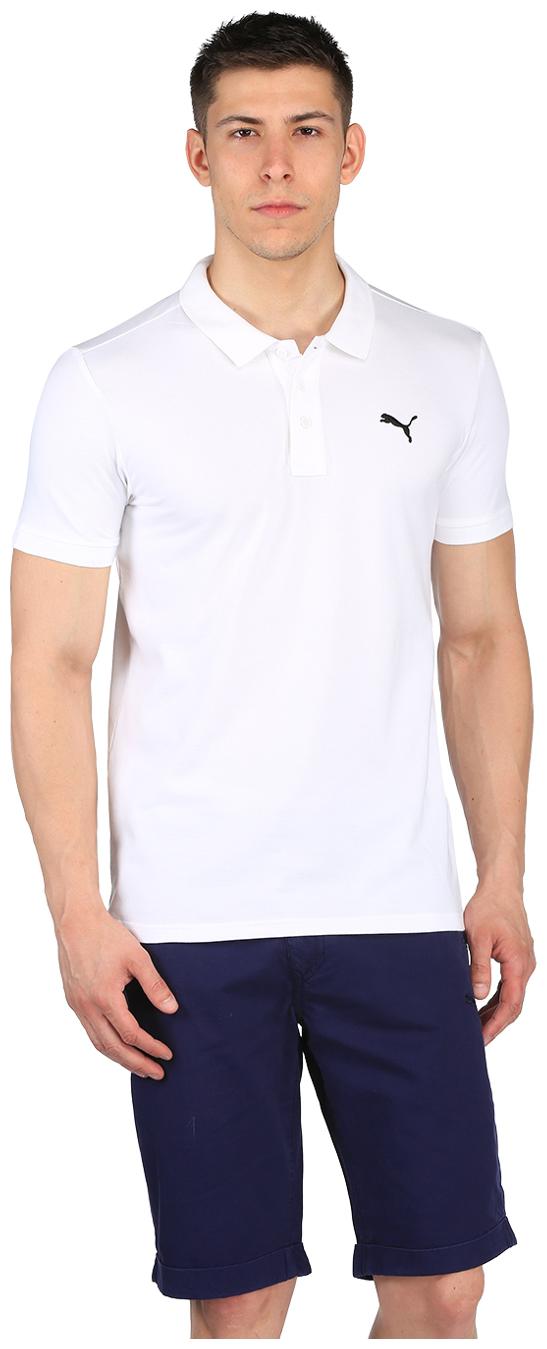 

Puma Men White Regular fit Cotton Blend Polo collar T-Shirt - Pack Of 1