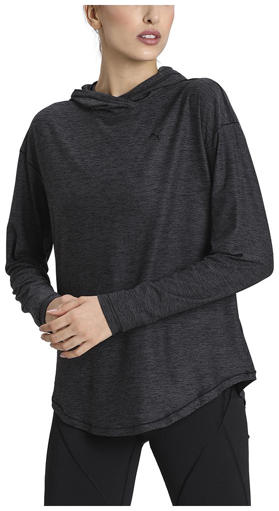 

Puma Women Solid Hoodie - Grey
