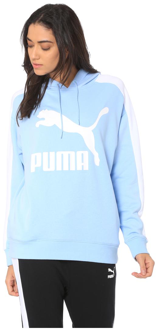 

Puma Women Printed Hoodie - Blue