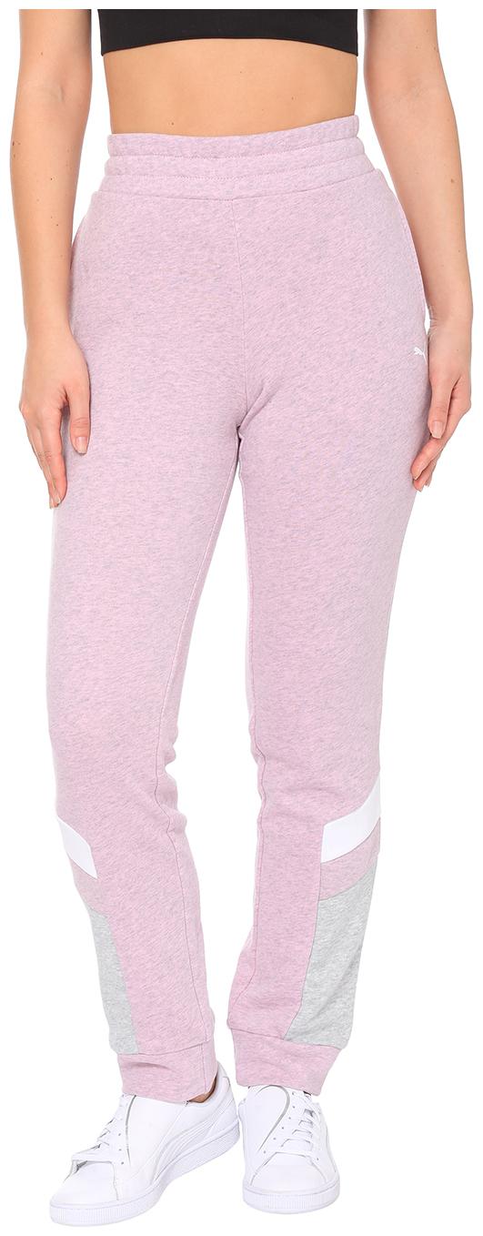 

Puma Women Regular fit Cotton Solid Track pants - Pink