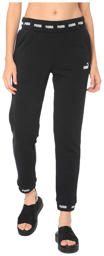 

Puma Women Regular fit Cotton Solid Track pants - Black
