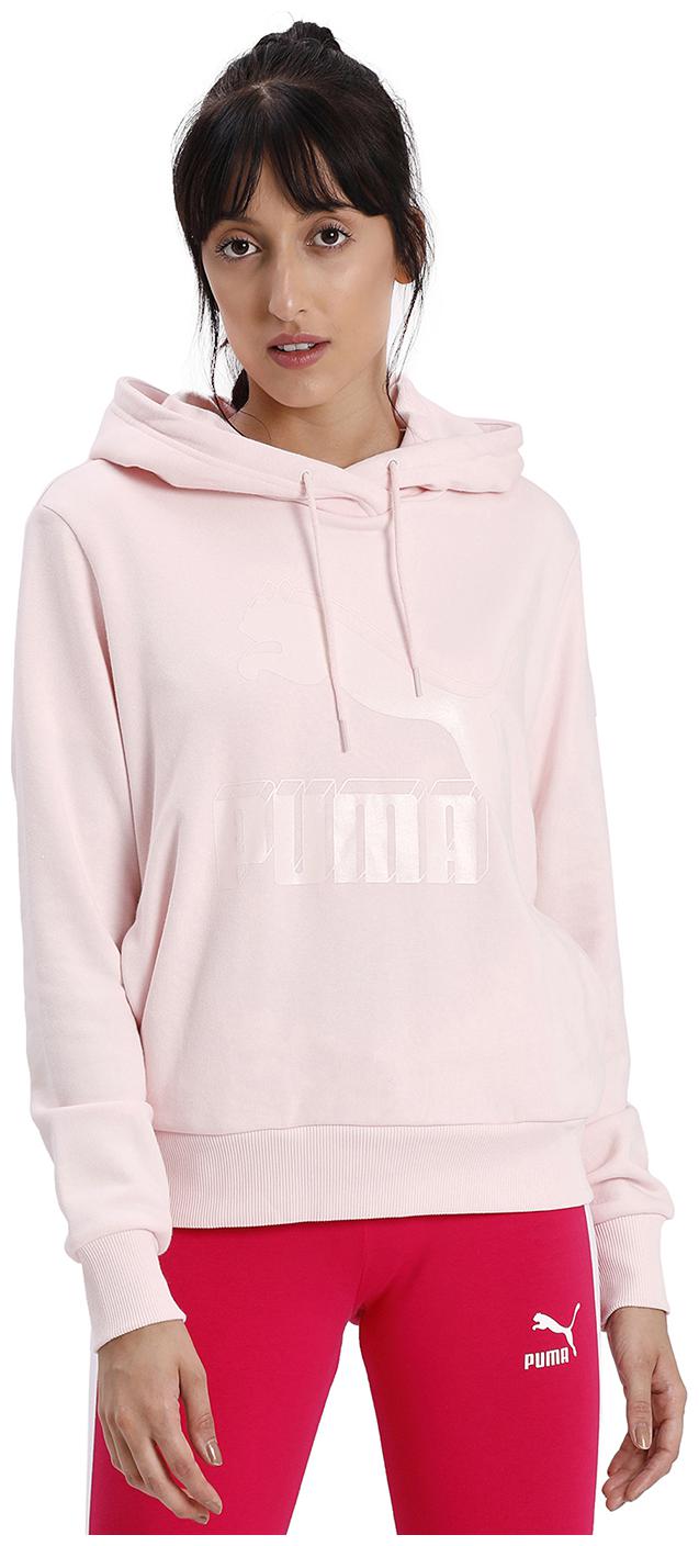 

Puma Women Solid Sweatshirt - Pink