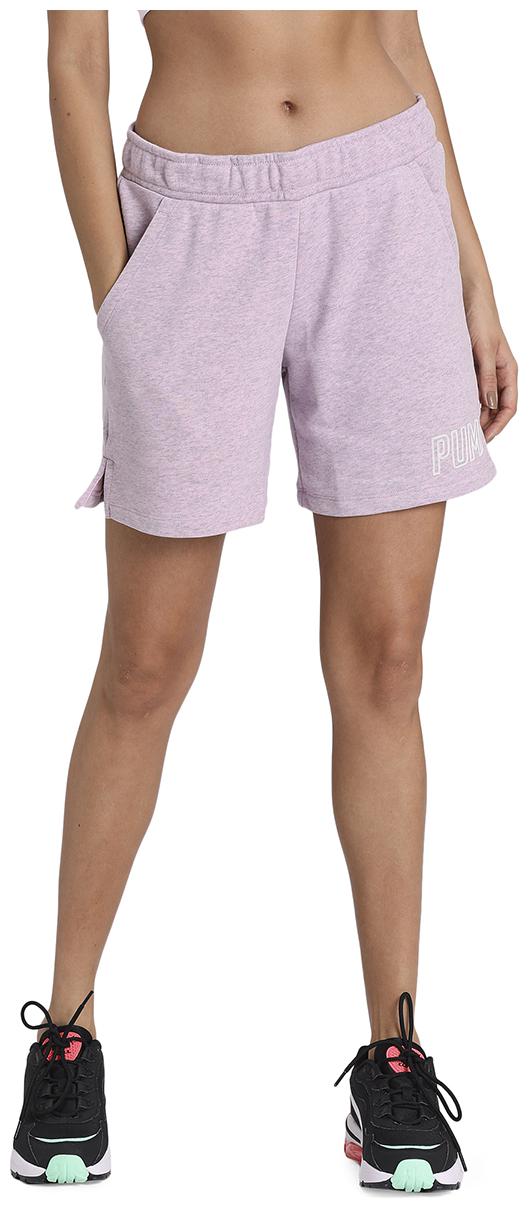 

Puma Women Solid Regular shorts - Pink