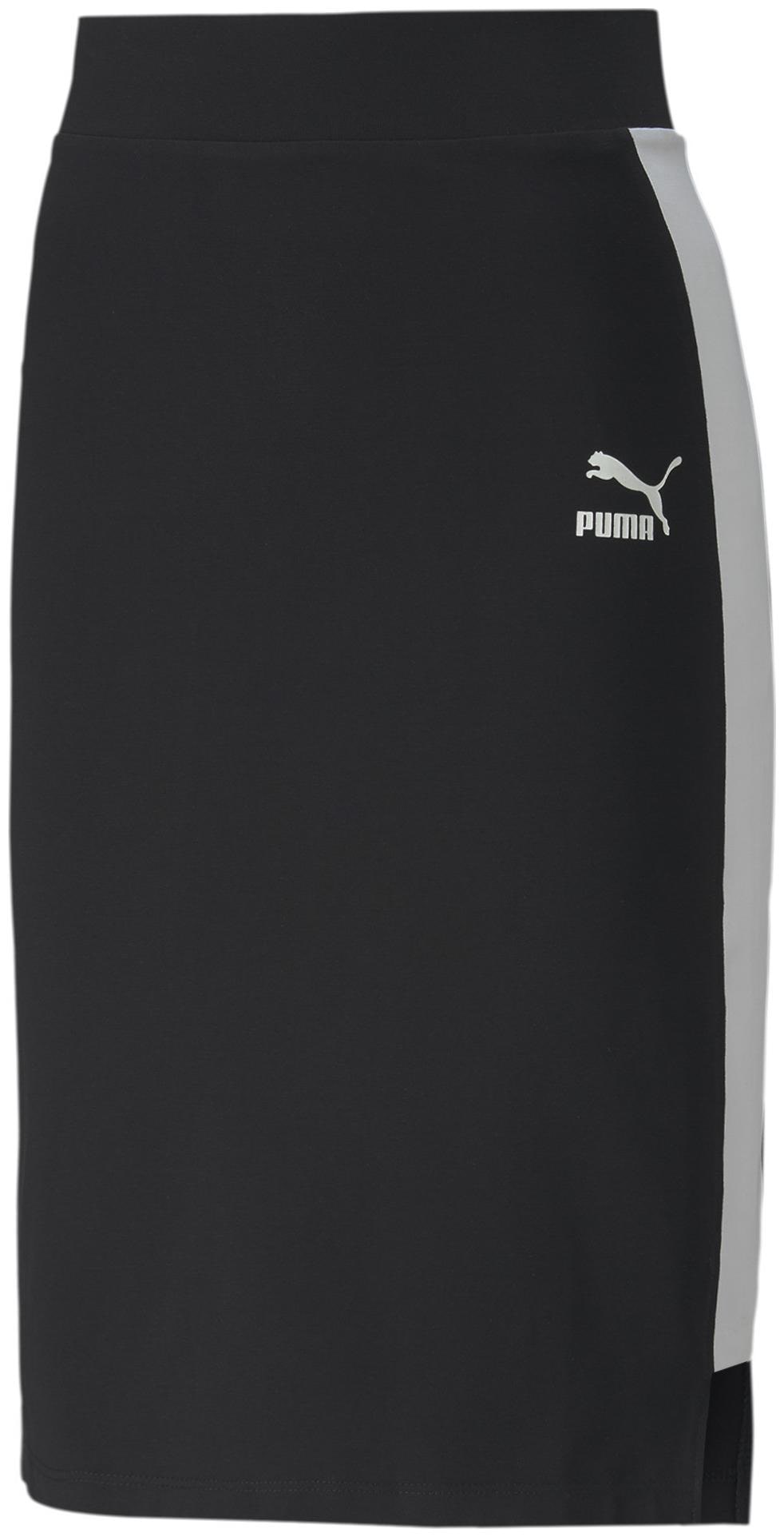 

Puma Printed Pencil skirt Midi Skirt - Black